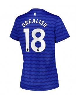 Billige Everton Jack Grealish #18 Hjemmedrakt Dame 2025-26 Kortermet